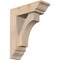 Ekena Millwork Westlake Traditional Smooth Bracket w/ Offset Brace, Douglas Fir, 5 1/2"W x 16"D x 20"H BKT0604X16X20WTL01SDF - alternate 1